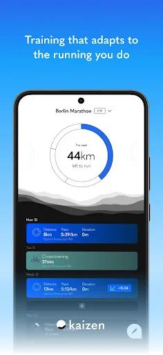 Download kaizen: Rencana Lari Adaptif Terbaik & Pantau Progres - Screenshot 1