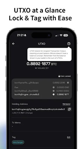 Download Coconut Wallet Terbaru – Dompet Bitcoin Aman & Mudah - Screenshot 3
