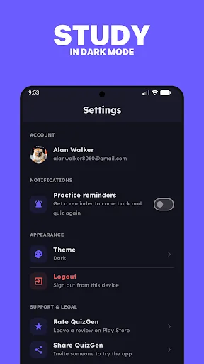 Download QuizGen: AI Quiz & MCQ Test Terbaru – Kuis Otomatis - Screenshot 8