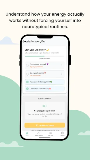 Download Lira: Pelacak Energi ADHD & Autisme Wanita – Gratis - Screenshot 3