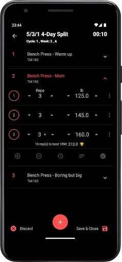 Download Lift4Fit Gym Workout Tracker Terbaru – Latihan Kekuatan - Screenshot 15