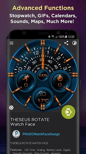 Download WatchMaker Watch Faces – Koleksi Tampilan Jam Terlengkap - Screenshot 7