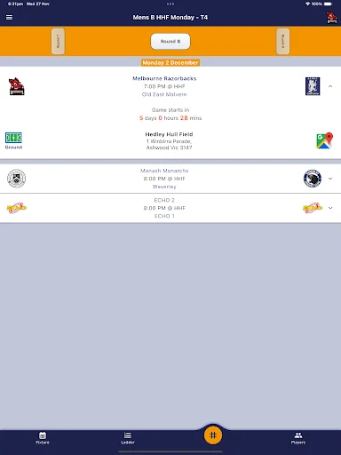 Download Hockey Vic Terbaru – Jadwal dan Hasil Pertandingan - Screenshot 11