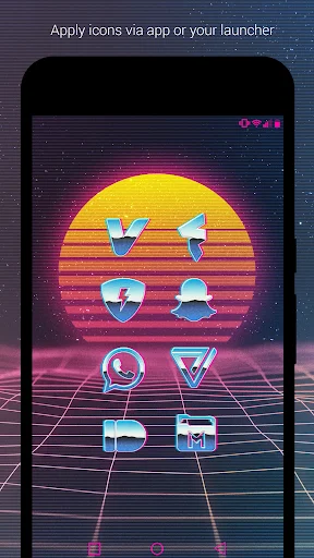 Download Rad Pack – 80’s Theme Terbaru – Kustomisasi Ikon Retro - Screenshot 5