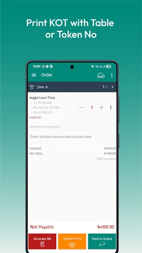 RestroGreen POS – Aplikasi Kasir Restoran Terbaik & Efisien - Screenshot 3