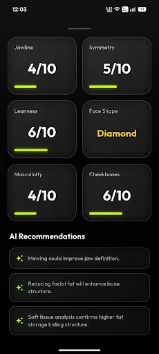 Download Facera AI Terbaru – Analisis Wajah & Glowup Gratis - Screenshot 4