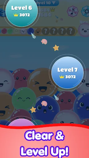 Unduh Bubble Float: Merge Puzzle Terbaru – Game Teka-teki Seru - Screenshot 4