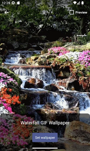 Download Waterfall GIF Wallpaper Terbaru – Animasi 3D Gratis - Screenshot 3