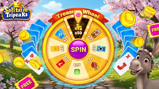Download Solitaire Home Harvest – Mainkan TriPeaks Seru Gratis - Screenshot 5