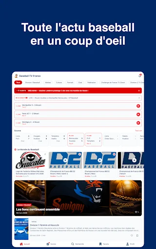 Download BaseBall TV France Terbaru – Berita Bisbol Prancis Gratis - Screenshot 9