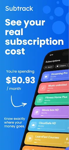 Download Subtrack Terbaru – Kelola Langganan Anda Dengan Mudah - Screenshot 1