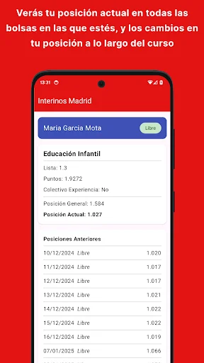 Unduh Interinos Madrid. Educación Terbaru – Pantau Posisi Anda - Screenshot 9