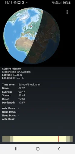 Download Worldshade: Peta Siang & Malam Real-Time Terbaik - Screenshot 8