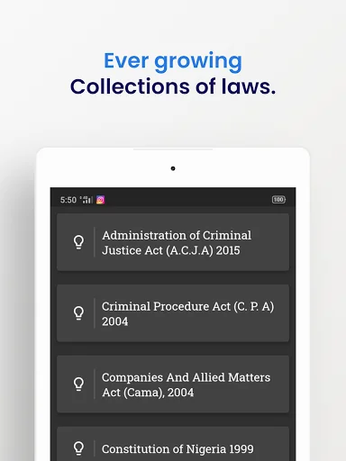 Download Nigerian Law App Terbaru – Referensi Hukum Gratis - Screenshot 8