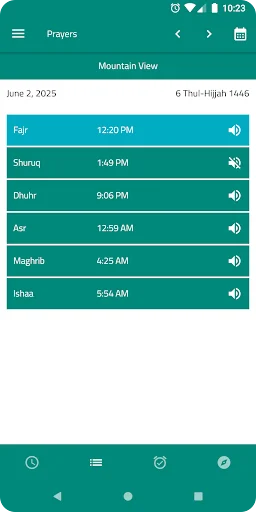 Download Salatimes Adhan Terbaru – Jadwal Salat & Kiblat Gratis - Screenshot 2