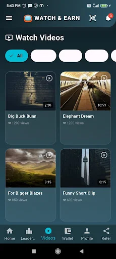 Download WatchCash Terbaru – Tonton Video & Dapatkan Uang Gratis - Screenshot 2