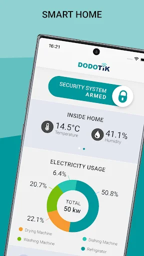 Download DODOTiK Terbaru – Kontrol Smart Home & Keamanan Rumah - Screenshot 1