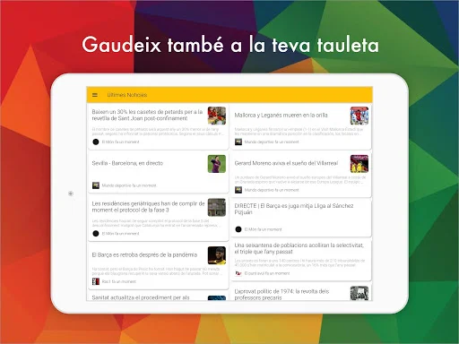 Download Catalan News Terbaru – Berita & TV Gratis di Android - Screenshot 11