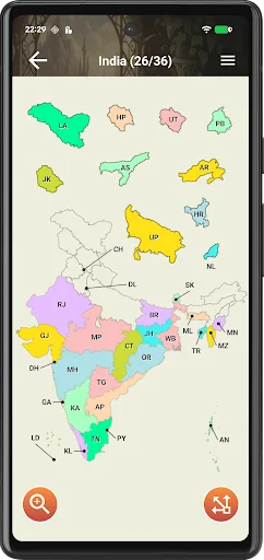 Download Asia Map Puzzle Terbaru – Game Edukasi Peta Asia Gratis - Screenshot 6