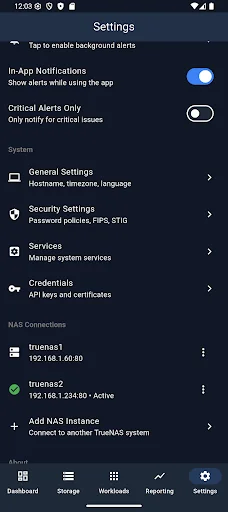 Download NASDeck – Kelola Server TrueNAS di HP Anda Sekarang - Screenshot 8