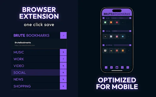 Download BruteBookmarks Quick Save – Kelola Bookmark Jadi Mudah - Screenshot 3