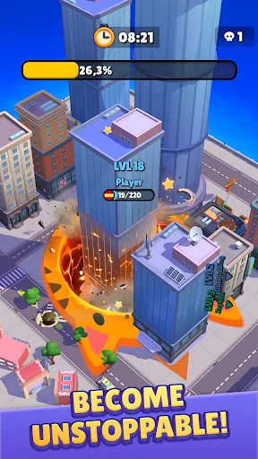 Download Hole.io Terbaru – Telan Segalanya & Kuasai Kota Gratis - Screenshot 2
