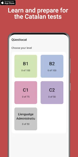 Download Qüestiocat: Belajar Bahasa Catalan – Latihan Soal Gratis - Screenshot 1