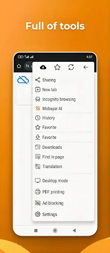 Download Mobayar Browser dengan AI Terbaru – Cepat dan Aman - Screenshot 3
