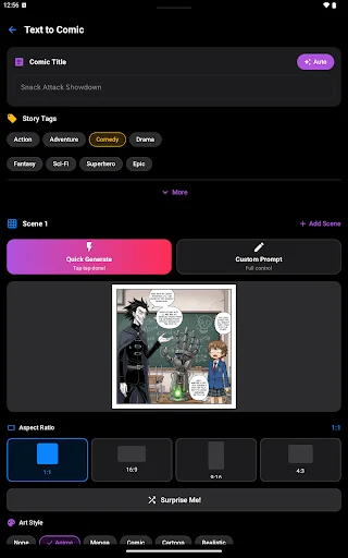 Download ComiForge Terbaru – Buat Seni Komik AI Gratis - Screenshot 16