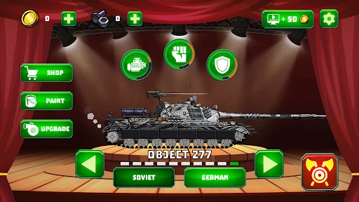 Download Tank Attack 5 | Tanks 2D Terbaru – Game Perang Seru - Screenshot 8