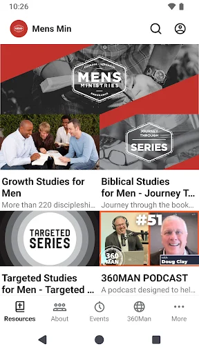 Download Mens Ministries Terbaru – Aplikasi Rohani Pria Kristen - Screenshot 1