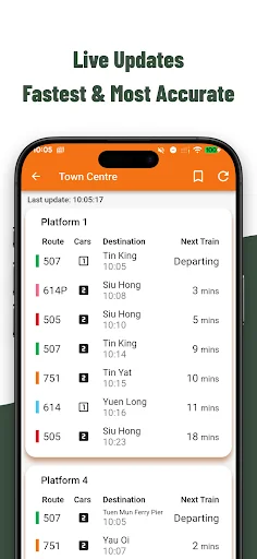 Download MTR Arrival Time Terbaru – Cek Jadwal Bus & MTR HK - Screenshot 4