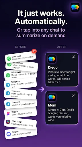 Download AI Notifications Terbaru – Ringkas Chat Anda Otomatis - Screenshot 4