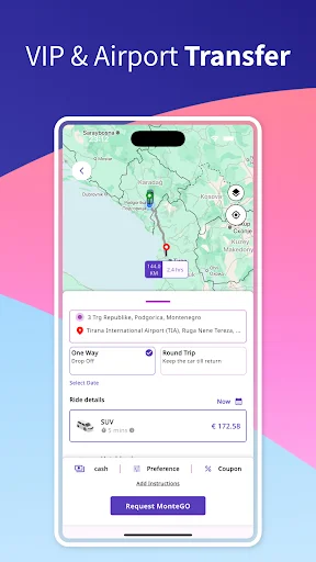 Download MonteGO Terbaru – Aplikasi Taksi Terbaik di Montenegro - Screenshot 5