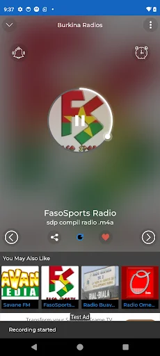 Download Burkina Radios + Recorder Terbaru – Rekam Radio Gratis - Screenshot 8