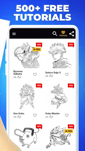 Download How to Draw Anime Terbaru – Tutorial Menggambar Mudah - Screenshot 15