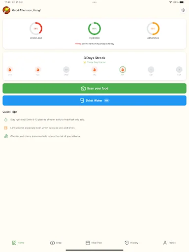Download Gout Snap AI Terbaru – Deteksi Purin Makanan Gratis - Screenshot 10