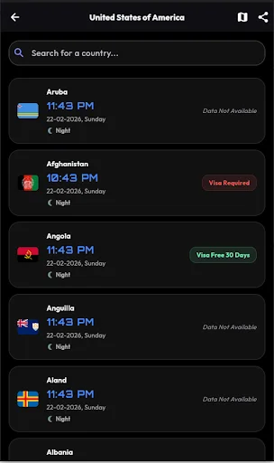 Download Passport Index Terbaru – Cek Peringkat Paspor Gratis - Screenshot 3