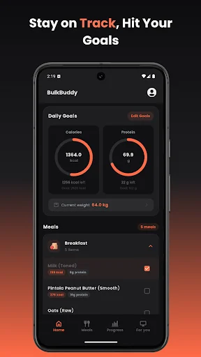 Download BulkBuddy Terbaru – Lacak Latihan & Nutrisi Anda - Screenshot 3