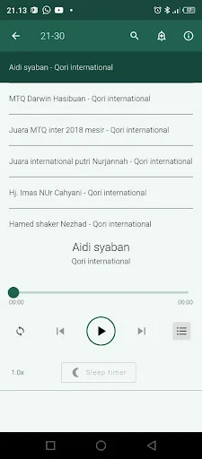 Download Qori International Terbaru – Koleksi Murottal Terbaik - Screenshot 6
