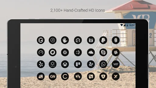 Download Dark Void – Black Circle Icons Terbaru – Kustomisasi HP - Screenshot 13
