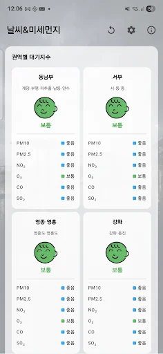 Unduh 인천날씨미세 Terbaru – Pantau Cuaca & Debu Incheon Gratis - Screenshot 2