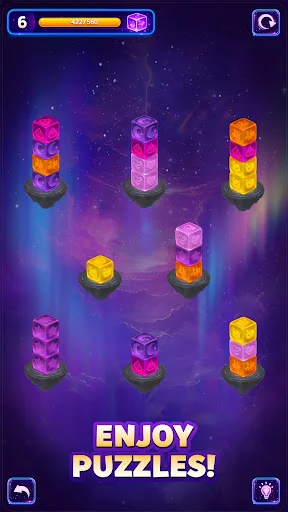 Download Magic Cubes: Sort Puzzle Terbaru – Game Asah Otak Gratis - Screenshot 4