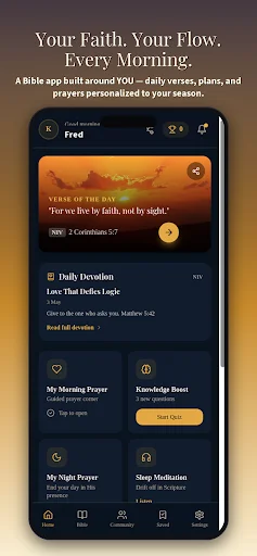 Unduh FaithFlow: Alkitab Offline & Renungan Harian Terbaru - Screenshot 1