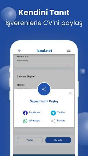 Download Isbul.net İş İlanları Terbaru – Buat CV & Lamar Kerja - Screenshot 20