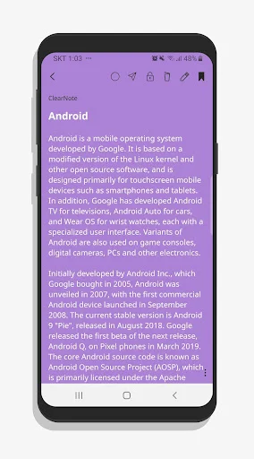 Download ClearNote Notepad Terbaru – Aplikasi Catatan Berwarna - Screenshot 3