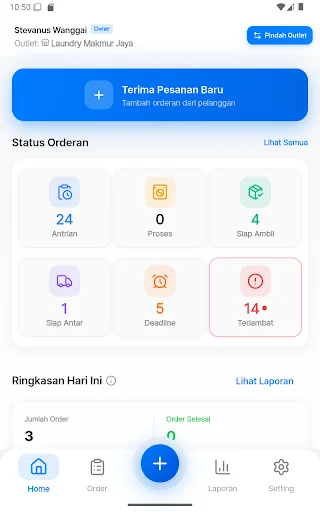 Download KelolaLaundry Terbaru – Aplikasi Kasir Laundry Praktis - Screenshot 8