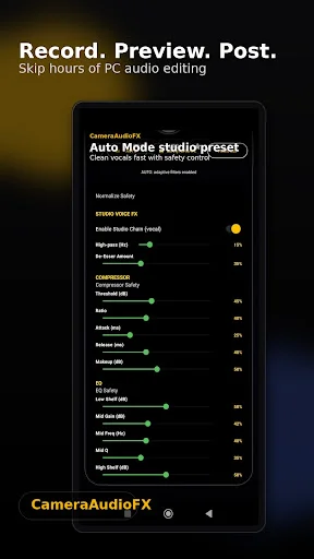 Download CameraAudioFX: AI Vocal FX Terbaru – Edit Suara Gratis - Screenshot 5