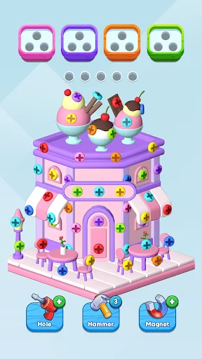 Download Screw Land 3D Terbaru – Puzzle Sekrup Seru & Gratis - Screenshot 6