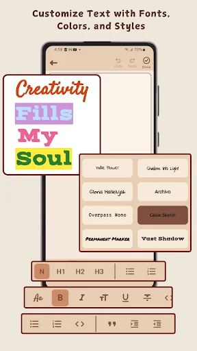 Download FeatherNotes: Journal & Diary Terbaru – Gratis & Kreatif - Screenshot 9